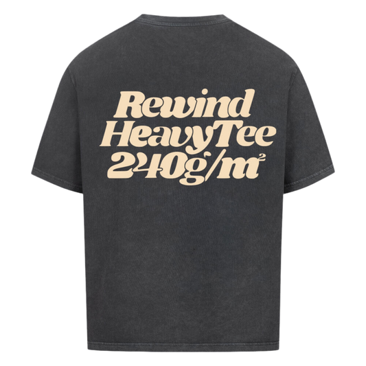 BASIC WASHED 240 REWIND TEE