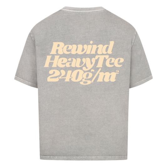 BASIC WASHED 240 REWIND TEE